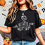 Rhinestone Skeleton Sparkle Shirt: Halloween Gothic Outfit