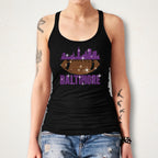 Baltimore Rhinestone Football Shirt: Sparkly Game Day Tee
