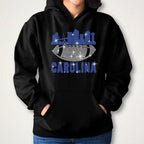 Rhinestone Carolina Football Shirt: Sparkling Game Day Tee