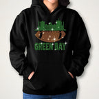 Green Bay Rhinestone Football Shirt: Sparkling Game Day Tee