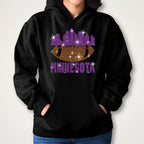 Minnesota Rhinestone Football Shirt: Game Day Tailgate Tee