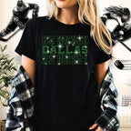 Dallas Ice Hockey Rhinestone Shirt: Hockey Tee For Sports Lovers