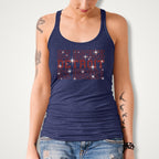 Detroit Ice Hockey Rhinestone Shirt: Hockey Team Fans Sparkle Tee
