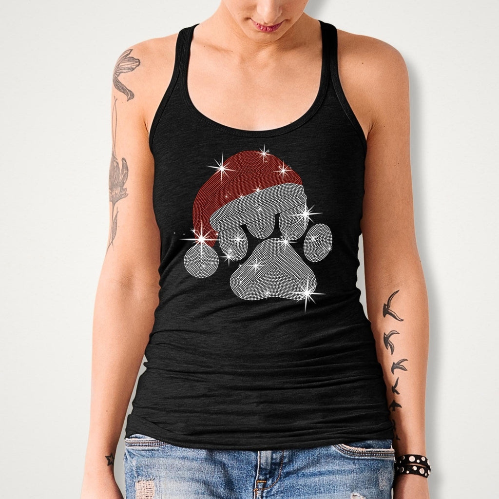 Believe Christmas Rhinestone Shirt: Christmas Party Sparkle Tee