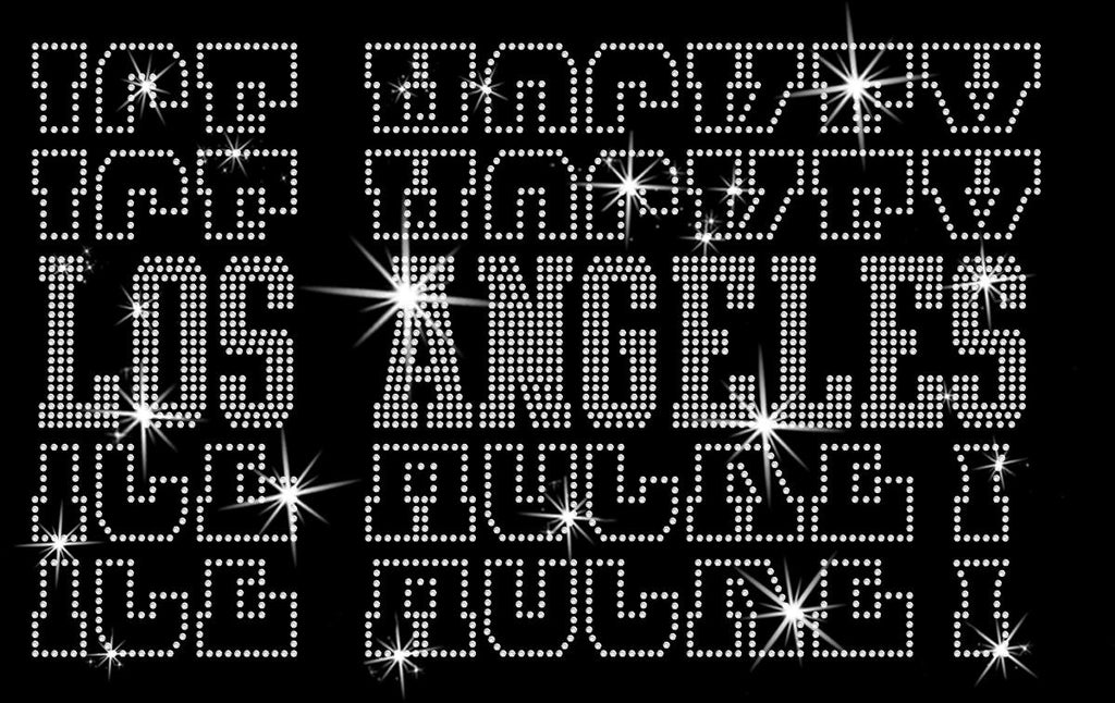 Los Angeles Ice Hockey Rhinestone Shirt: Hockey Fans Sparkle Tee