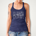 Los Angeles Ice Hockey Rhinestone Shirt: Hockey Fans Sparkle Tee