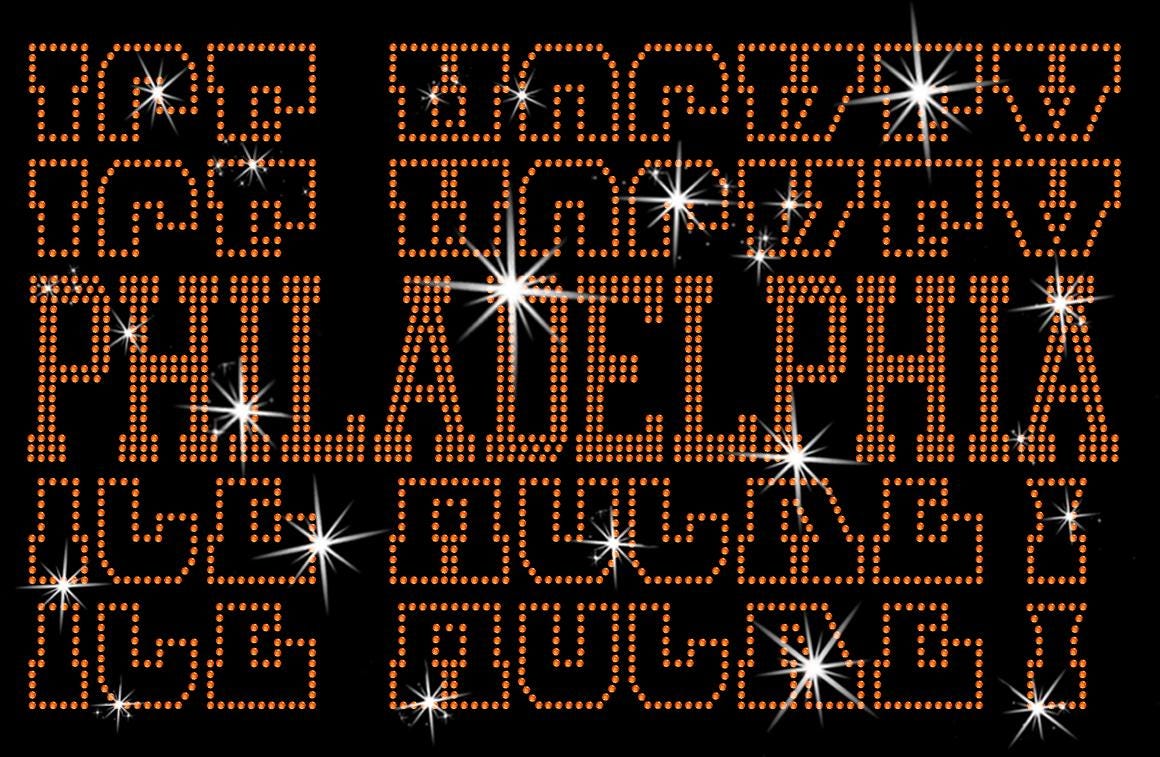 Philadelphia Ice Hockey Rhinestone Shirt: Hockey Games Sweatshirt