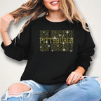 Pittsburgh Ice Hockey Rhinestone Shirt: Hockey Dad or Mom Game Day Tee