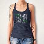 Dallas Rhinestone Shirt: Ice Hockey Game Day Season Outfit