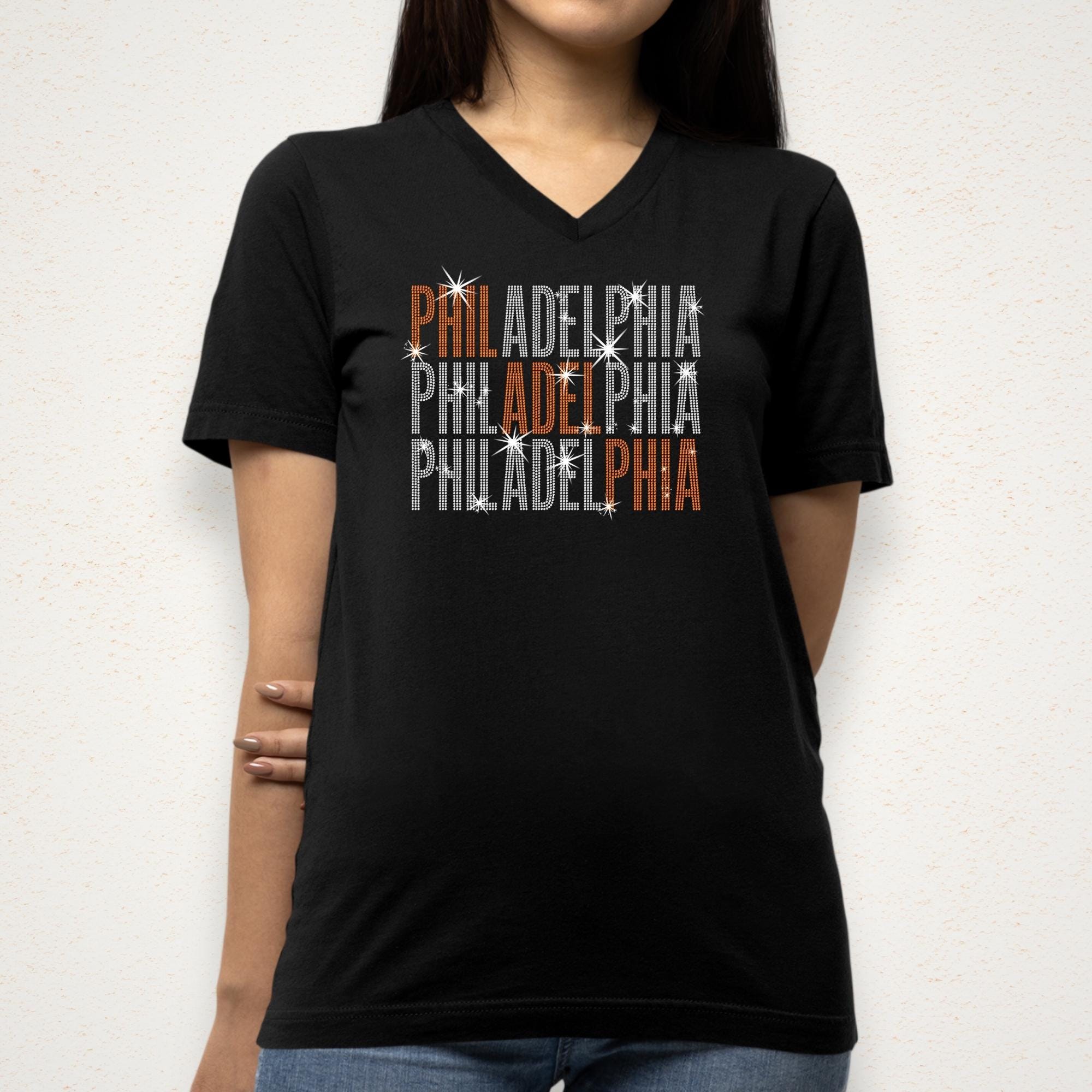 Philadelphia Rhinestone Shirt: Best Gift Ever for Hockey Lovers Secondary image