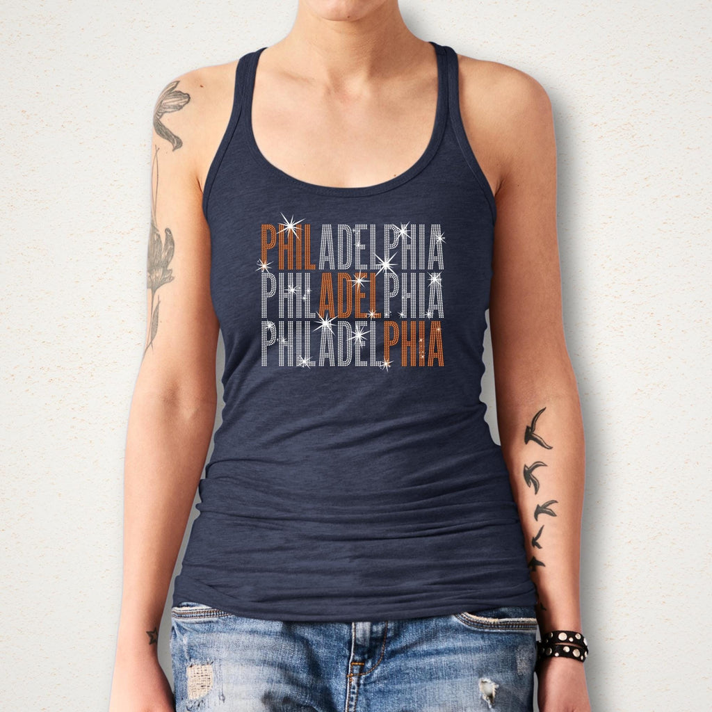 Philadelphia Rhinestone Shirt: Best Gift Ever for Hockey Lovers