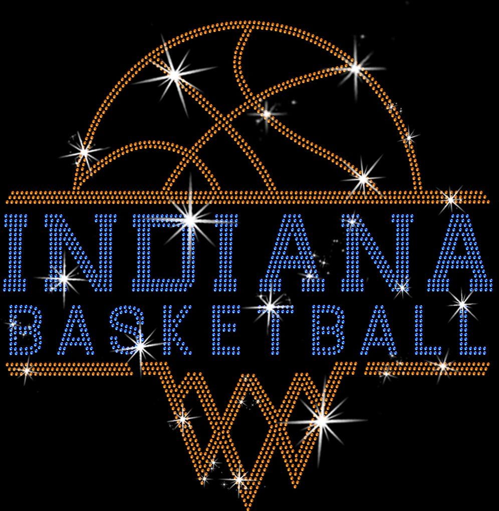 Indiana Basketball Sports Team Rhinestone Shirt: Perfect Gift for Die-hard Basketball Fans