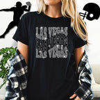 Las Vegas Rhinestone Shirt: Bling Football Fans Shirt