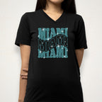 Miami Rhinestone Shirt: Sunday Day Football Tailgate Party Shirt