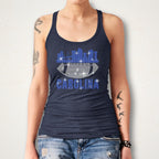 Rhinestone Carolina Football Shirt: Sparkling Game Day Tee
