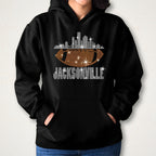 Jacksonville Rhinestone Football Shirt: Game Day Tee
