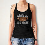 Las Vegas Rhinestone Football Shirt: Trendy Game Day Tee