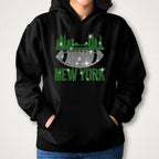 New York Football Rhinestone T-Shirt: Sparkly Game Day Tee