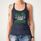 New York Football Rhinestone T-Shirt: Sparkly Game Day Tee