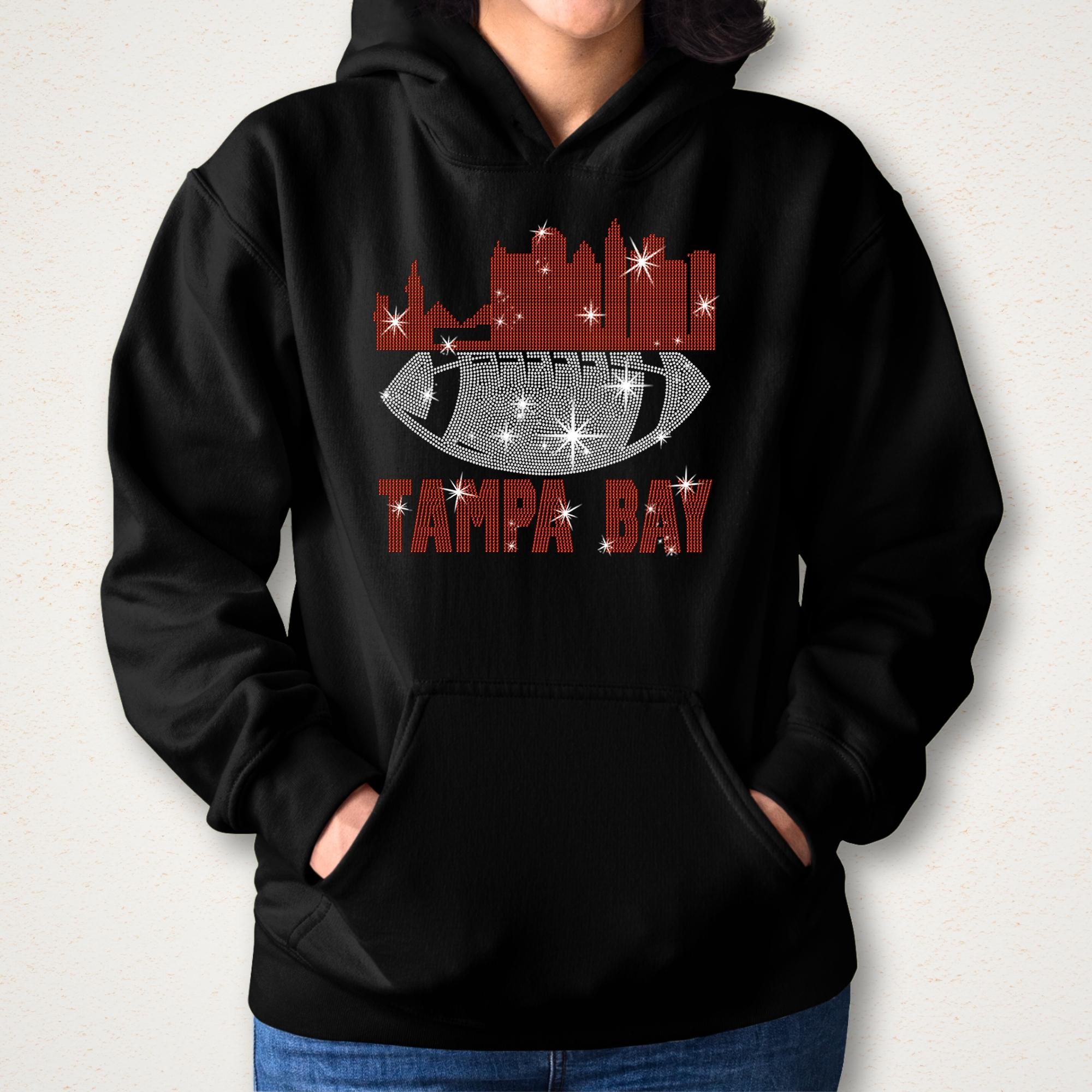 Tampa Bay Football Rhinestone Shirt: Bling Game Day Apparel