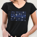 Colorado Ice Hockey Rhinestone Shirt: Hockey Team Game Day Tee