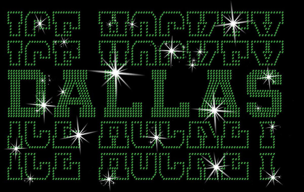 Dallas Ice Hockey Rhinestone Shirt: Hockey Tee For Sports Lovers