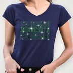Minnesota Ice Hockey Rhinestone Shirt: Hockey Game Day Season Outfit