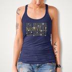 Nashville Ice Hockey Rhinestone Shirt: Bling Hockey Sports Tee