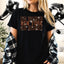 New York Ice Hockey Rhinestone Shirt: Bling Hockey Fans Tee