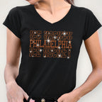 Philadelphia Ice Hockey Rhinestone Shirt: Hockey Games Sweatshirt