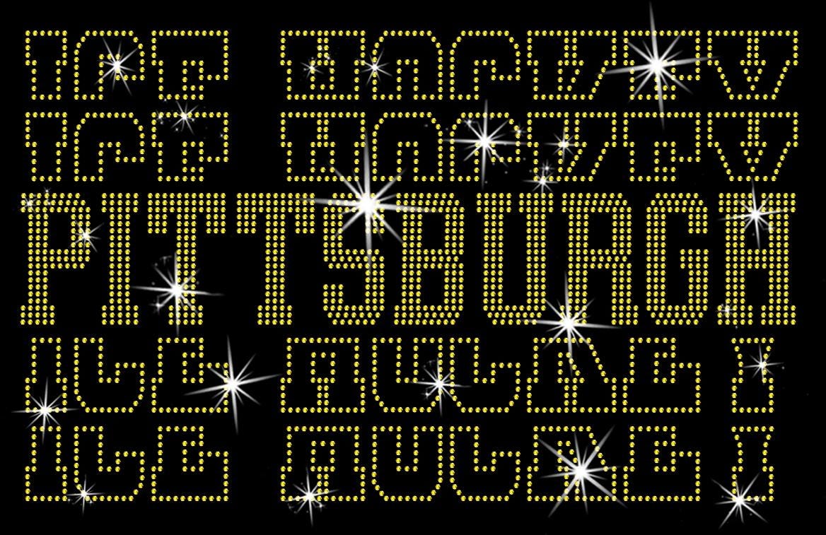 Pittsburgh Ice Hockey Rhinestone Shirt: Hockey Dad or Mom Game Day Tee