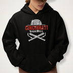 Cincinnati Baseball Rhinestone Shirt: Trendy Game Day Shirt for Fan