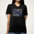 Toronto Rhinestone Shirt: Hockey Fans Game Day Tee