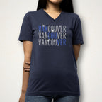Vancouver Rhinestone Shirt: Vintage Bling Sweatshirt for Hockey Fans