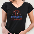 Toronto Baseball Team Rhinestone Shirt: Stylish Sweatshirt for Sports Fans