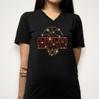 Cleveland Basketball Sports Team Rhinestone Shirt: Basketball Team Fans Bling Outfit