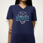 Memphis Basketball Team Rhinestone Shirt: Stylish Basketball Team Fans Hoodie