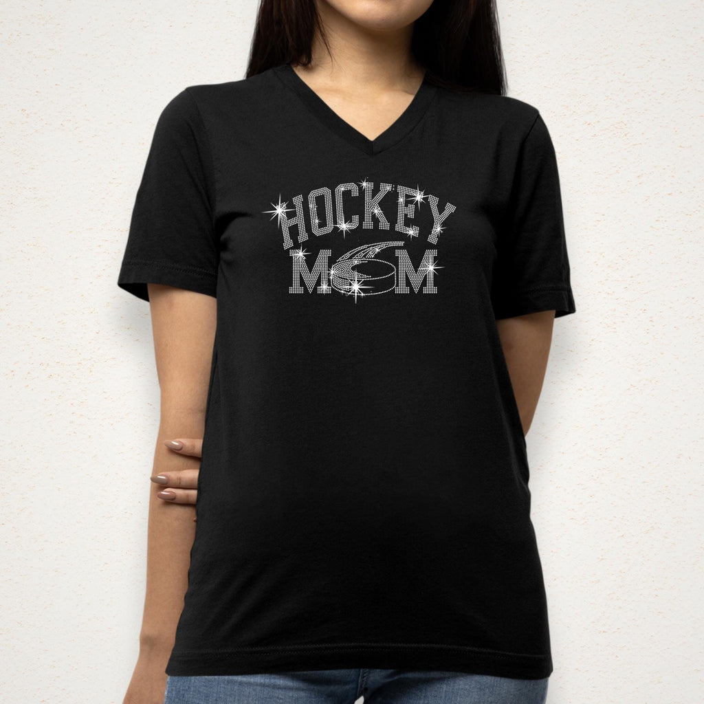 Hockey Mom Rhinestone Shirt: In My Hockey Mom Era Sweatshirt