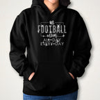Football Mom All Day Every Day Rhinestone Shirt: Football Mama Game Day Tee For Birthday