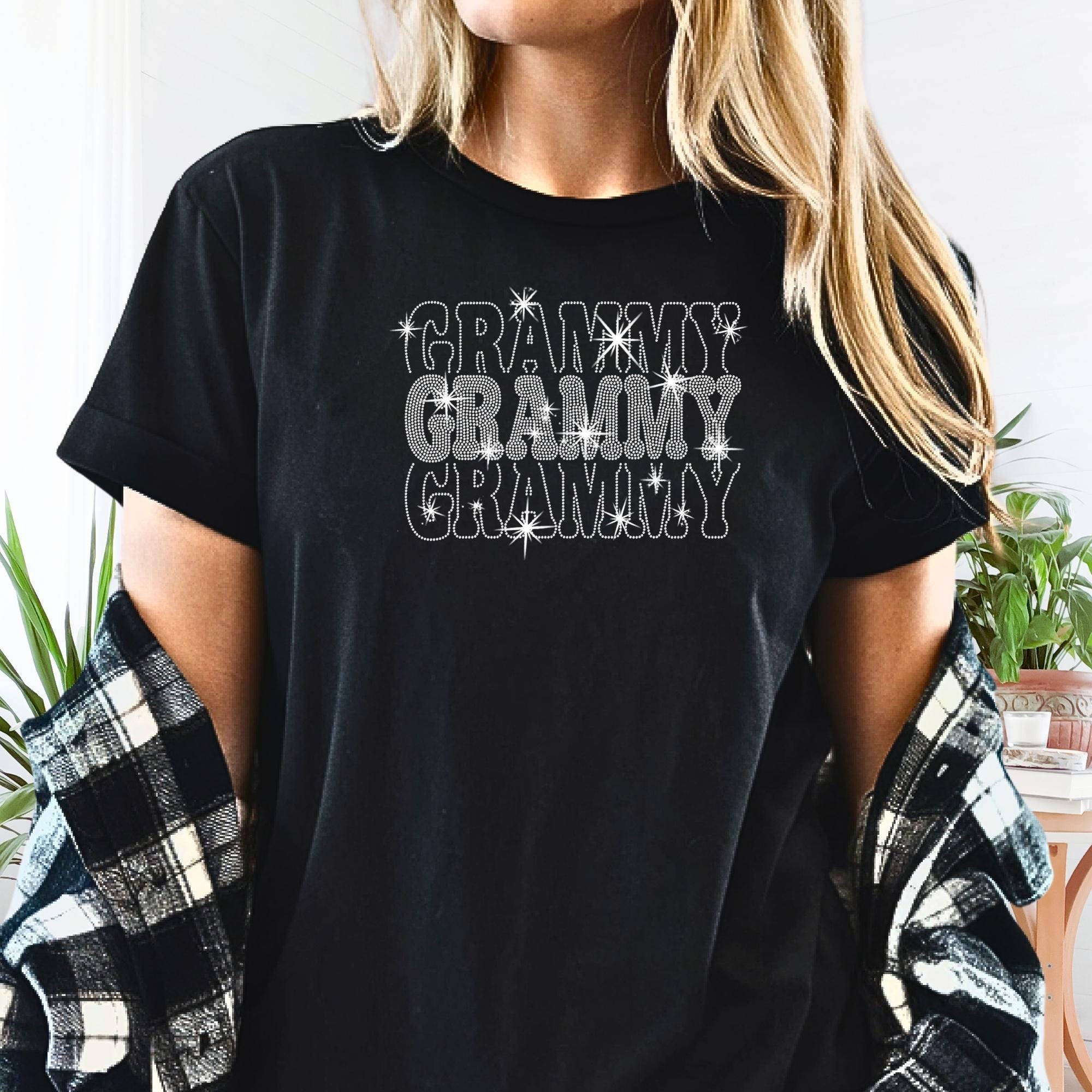 Most Popular Grammy Rhinestone Shirt: New Grandma Sparkle Tee