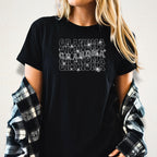 Grandma Wavy Stacked Rhinestone Shirt: Retro Grandma Sentimental Sweatshirt Gift