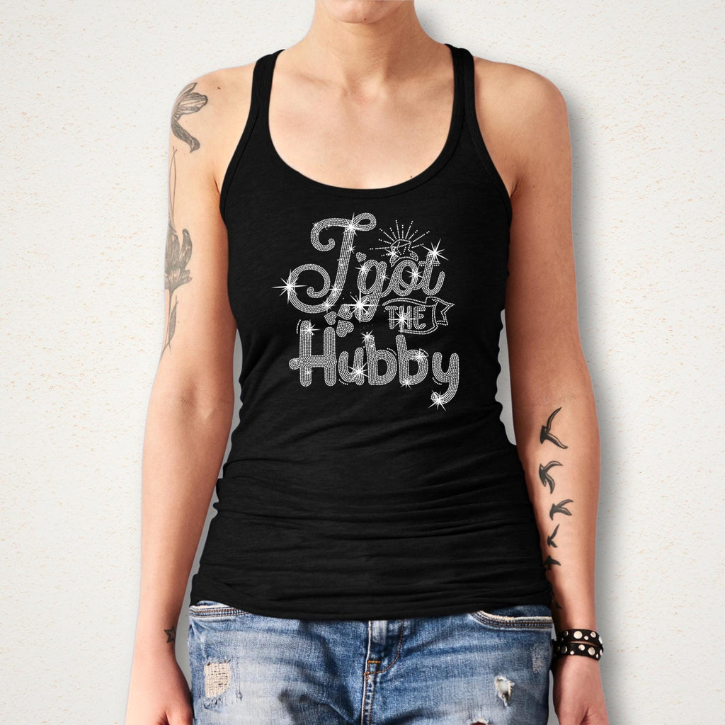 I Got the Hubby Rhinestone Shirt: Trendy Wedding Tee