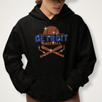 Detroit Baseball Rhinestone Shirt: Sparkly Gift for Baseball Mom