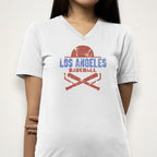 Los Angeles Baseball Rhinestone Shirt: LA Baseball Apparel