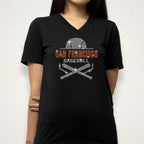 San Francisco Baseball Rhinestone Shirt: Baseball Season Bling Tee