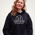 Chicago Baseball Team Rhinestone T-Shirt: Sparkly Baseball Fan Hoodie