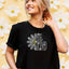 Be Kind with Daisy Rhinestone Shirt: Kind Loved Worthy Outfit