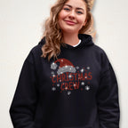 Christmas Crew Rhinestone Shirt: Xmas Family Matching Sweatshirt