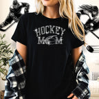 Hockey Mom Rhinestone Shirt: In My Hockey Mom Era Sweatshirt