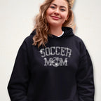 Cute Soccer Mom Rhinestone Shirt: Sports Parent Sparkle Tee